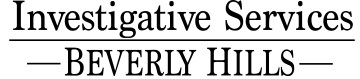 Paramount Investigative Services Beverly Hills