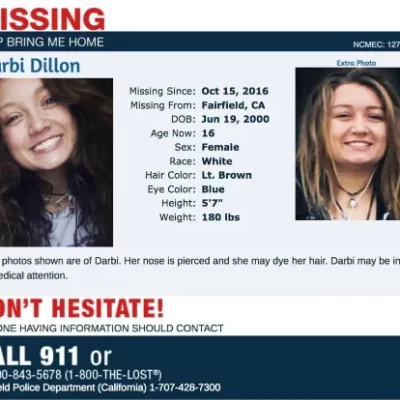 Missing Teen Dillion